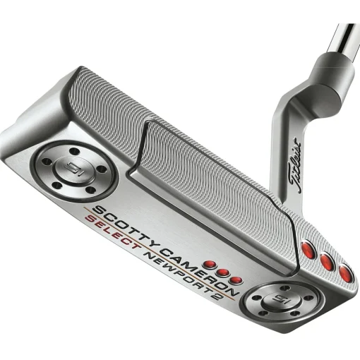 Used Titleist Scotty Cameron 2018 Select Newport 2 Left Handed Putter Golf Clubs