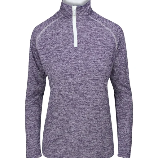 Weather Company Ladies Activewear Long Sleeve Jersey Outerwear Pullover Golf Apparel