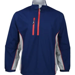 Weather Company Microfiber Windshirt Outerwear Pullover Golf Apparel