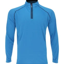 Weather Company Solid Activewear Jersey Outerwear Pullover Golf Apparel