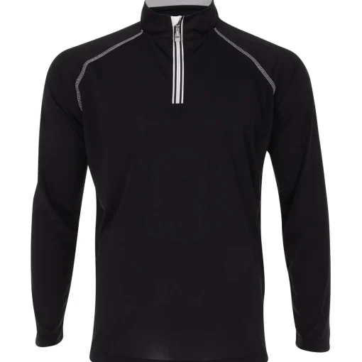 Weather Company Solid Activewear Jersey Outerwear Pullover Golf Apparel
