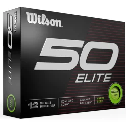 Wilson 50 Elite Low Compression Golf Balls