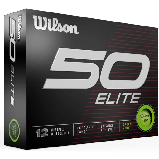 Wilson 50 Elite Low Compression Golf Balls
