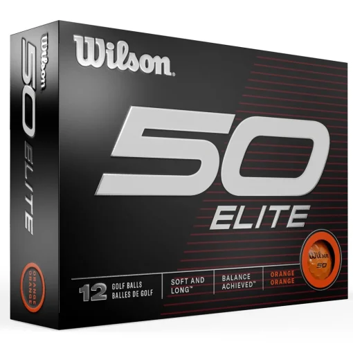 Wilson 50 Elite Low Compression Golf Balls