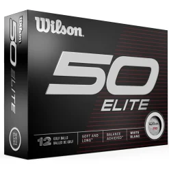 Wilson 50 Elite Low Compression Golf Balls