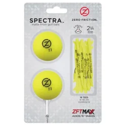 Zero Friction Spectra 2 Ball/Tee Pack Golf Tees